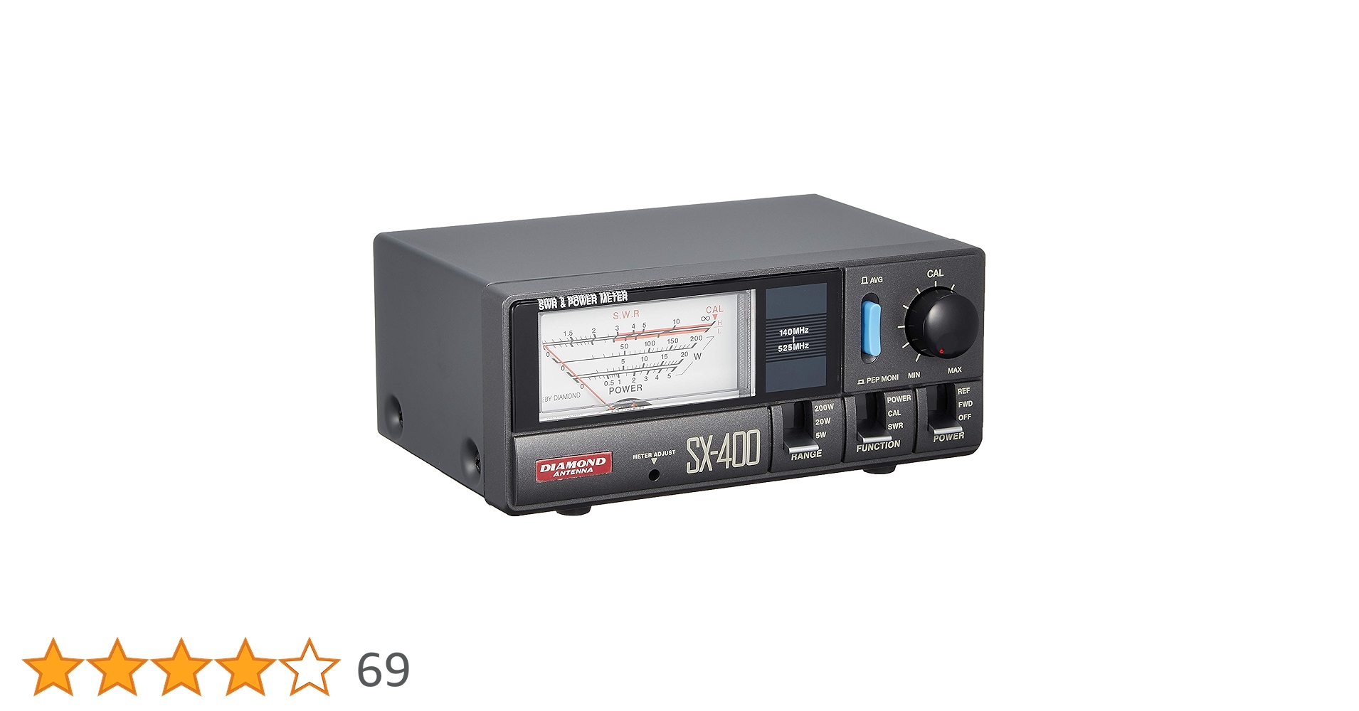 アンテナ DIAMOND SX-400 SWR & POWER METER Amazon.com: Diamond Original SX-400 SX400 SWR Power Meter